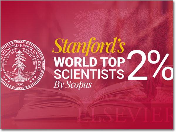 Stanford’s “World’s Top 2% Scientists List